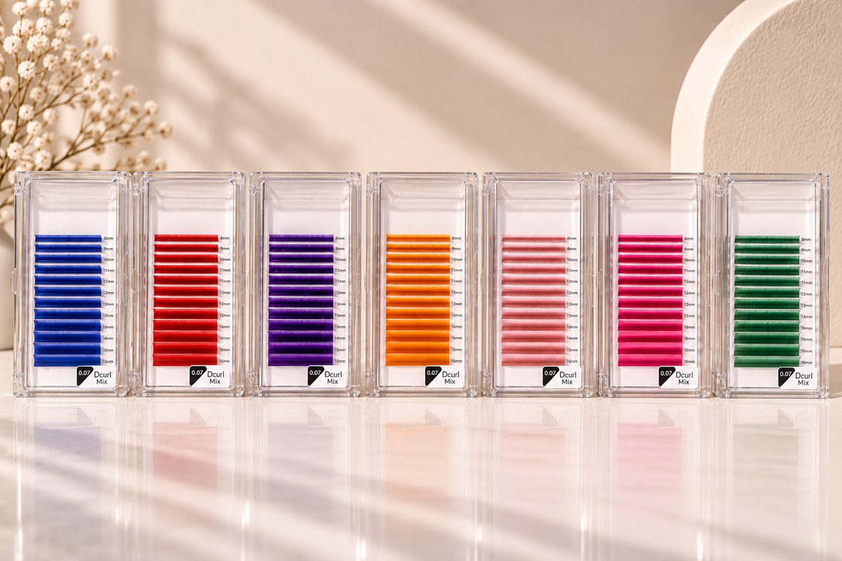 Colored Lashes
