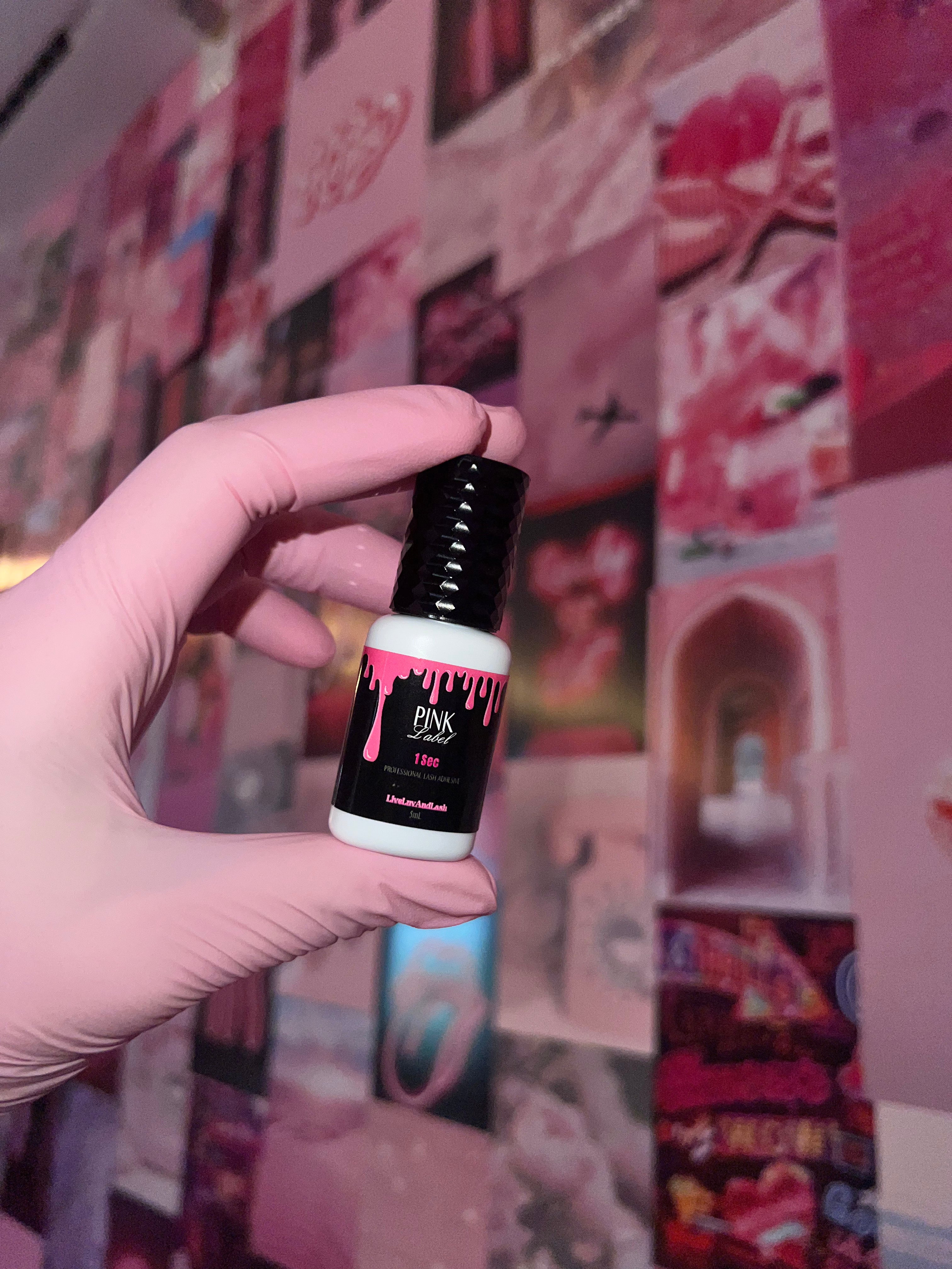 Pink Label 1s Adhesive