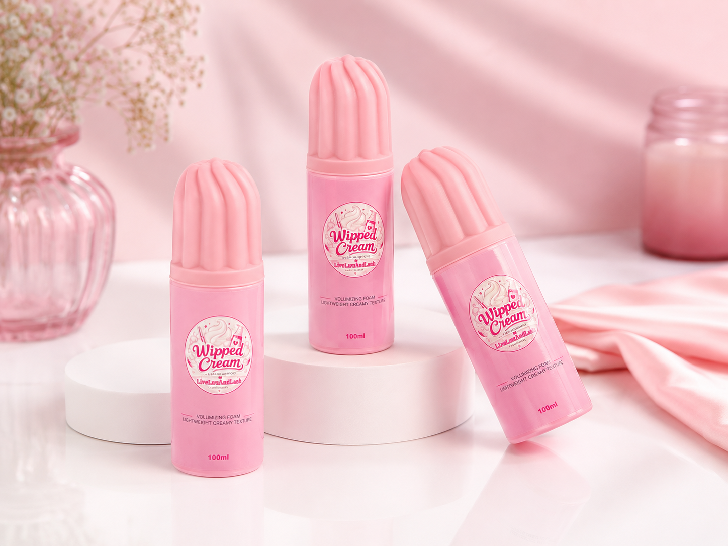 Wipped cream Lash shampoo
