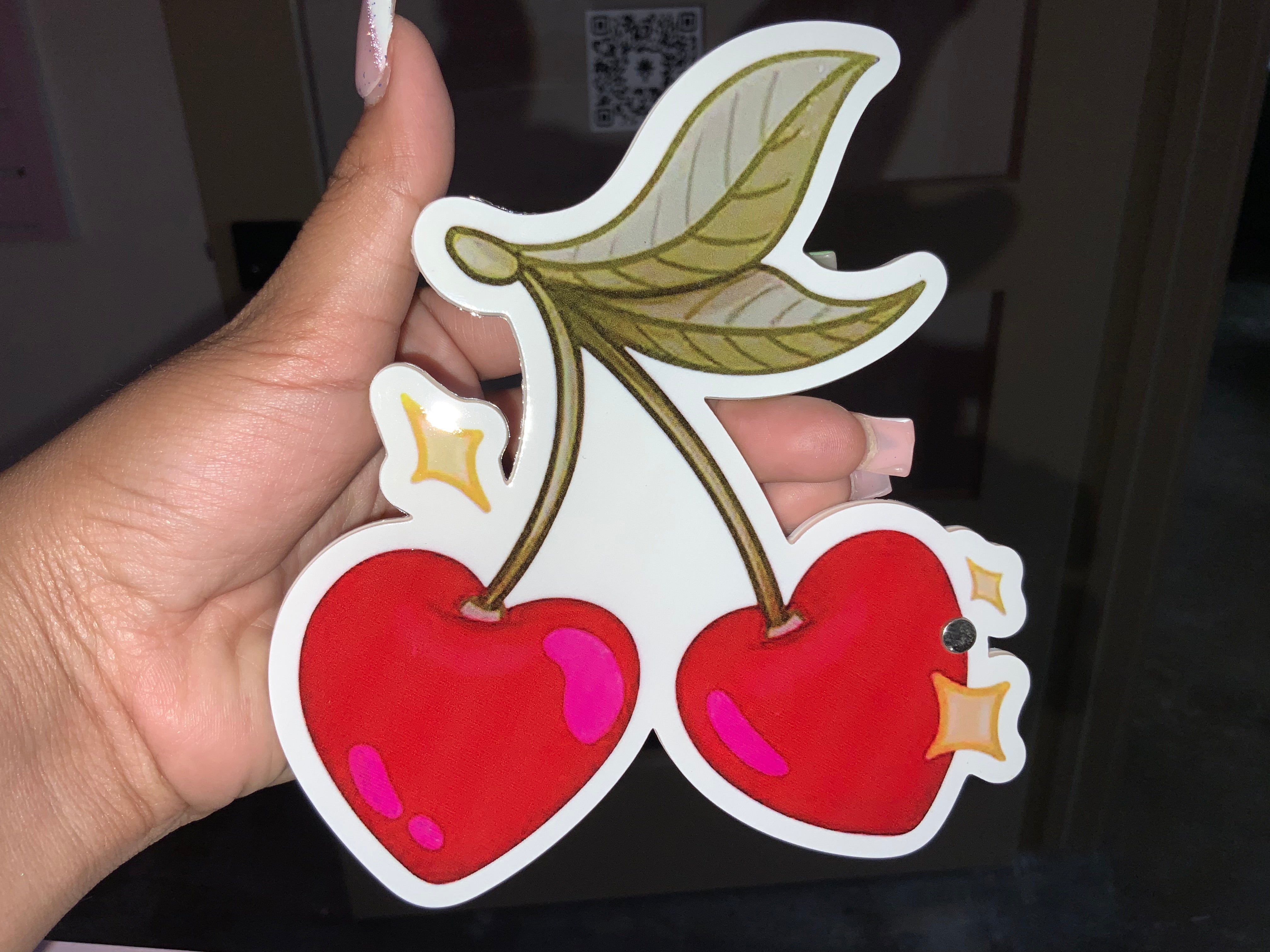 Heart Cherry Tile