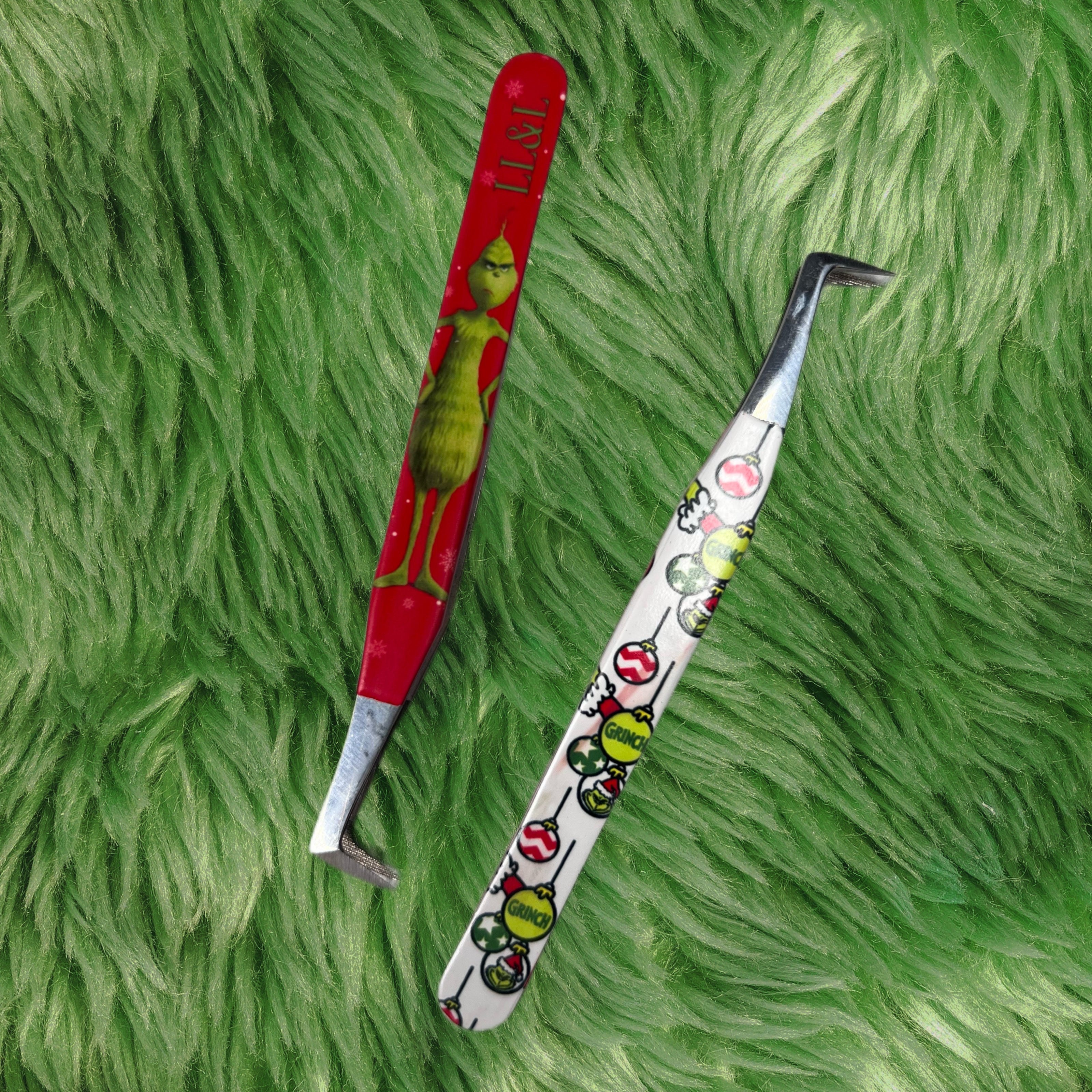 Grinch Fiber Grip Tweezers